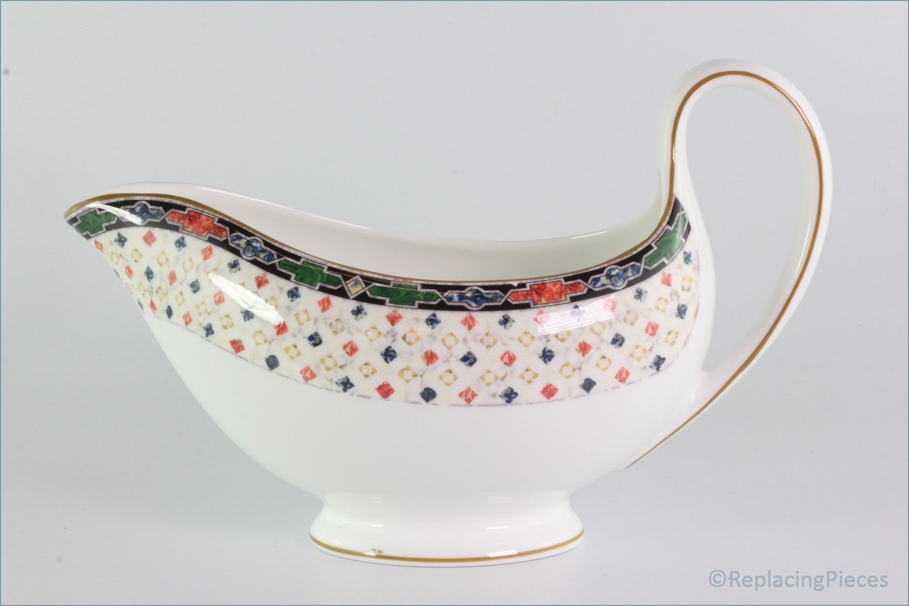 Wedgwood - Harlequin - Gravy Boat