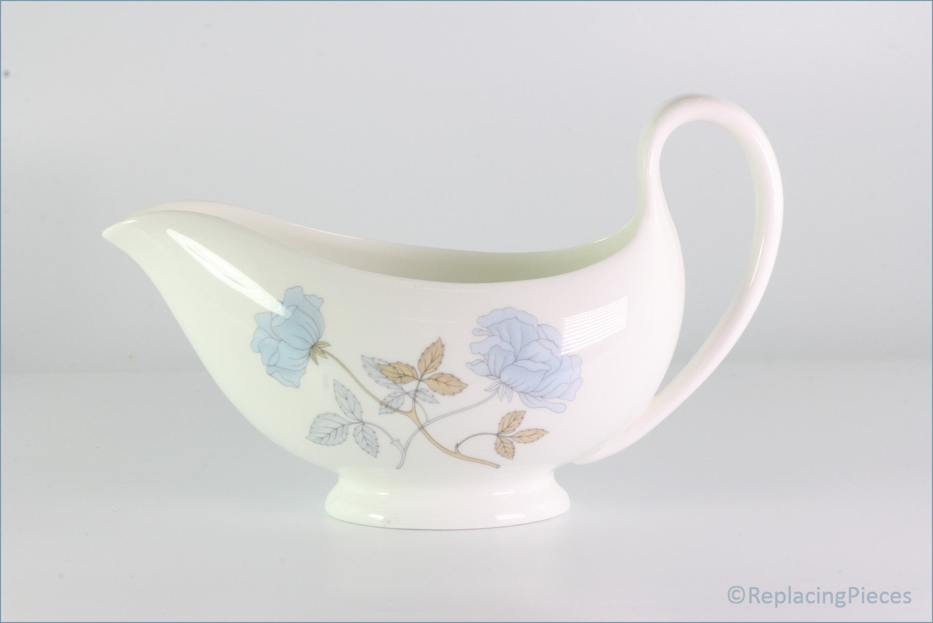 Wedgwood - Ice Rose - Gravy Boat