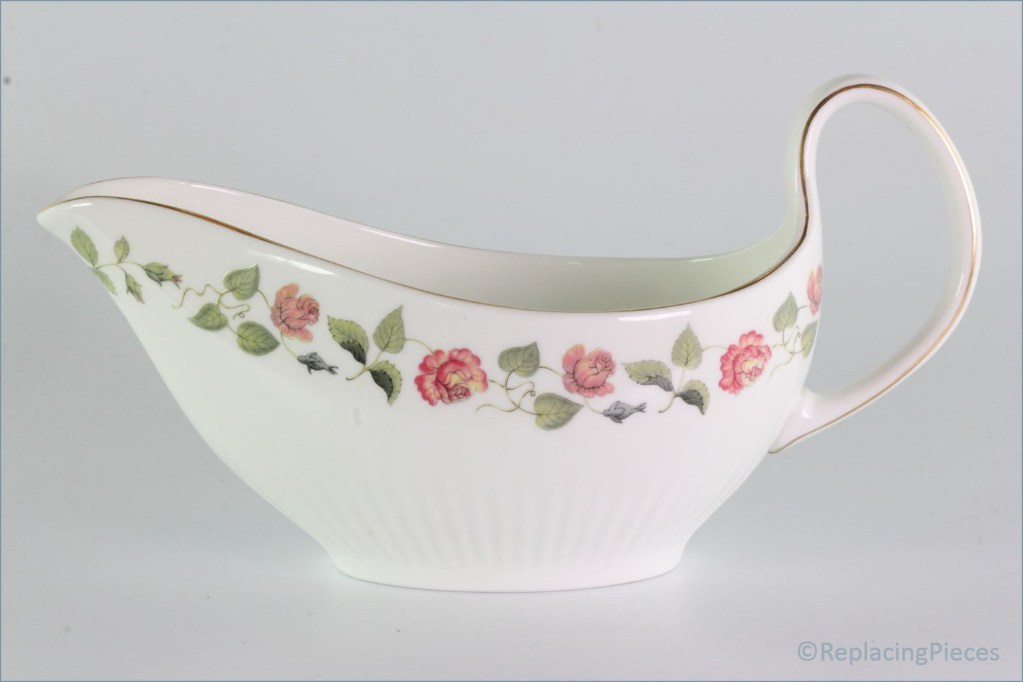 Wedgwood - India Rose - Gravy Boat