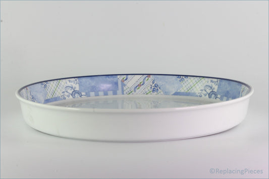 Wedgwood - Indigo - Flan Dish