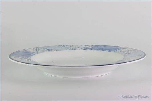 Wedgwood - Indigo - 9 1/4" Rimmed Bowl