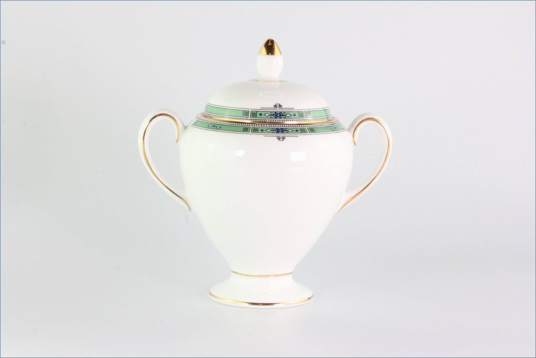 Wedgwood - Jade - Lidded Sugar Bowl (Tall)