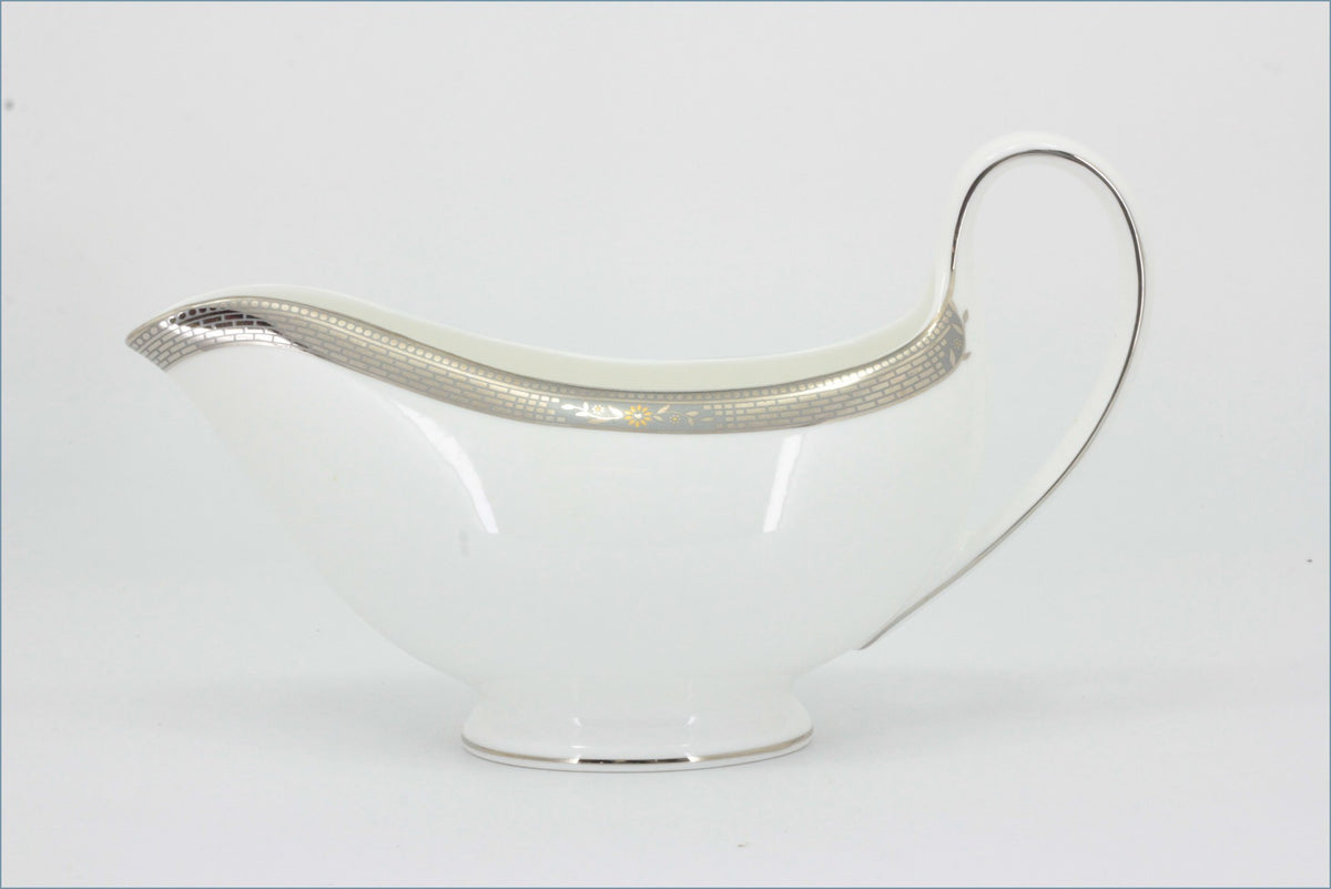 Wedgwood - Marcasite - Gravy Boat