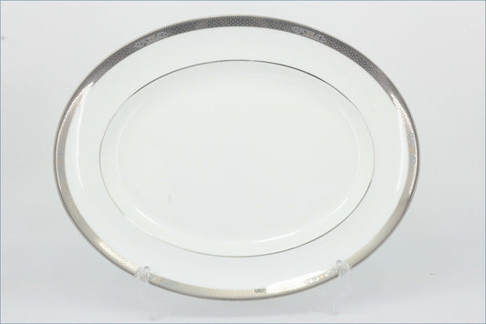 Wedgwood - Marcasite - 14 1/8" Oval Platter