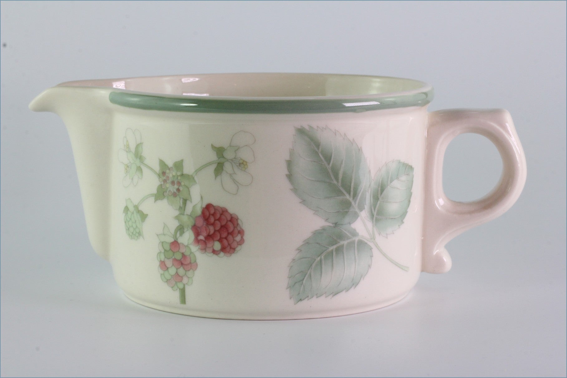 Wedgwood - Raspberry Cane - Gravy Jug – ReplacingPieces