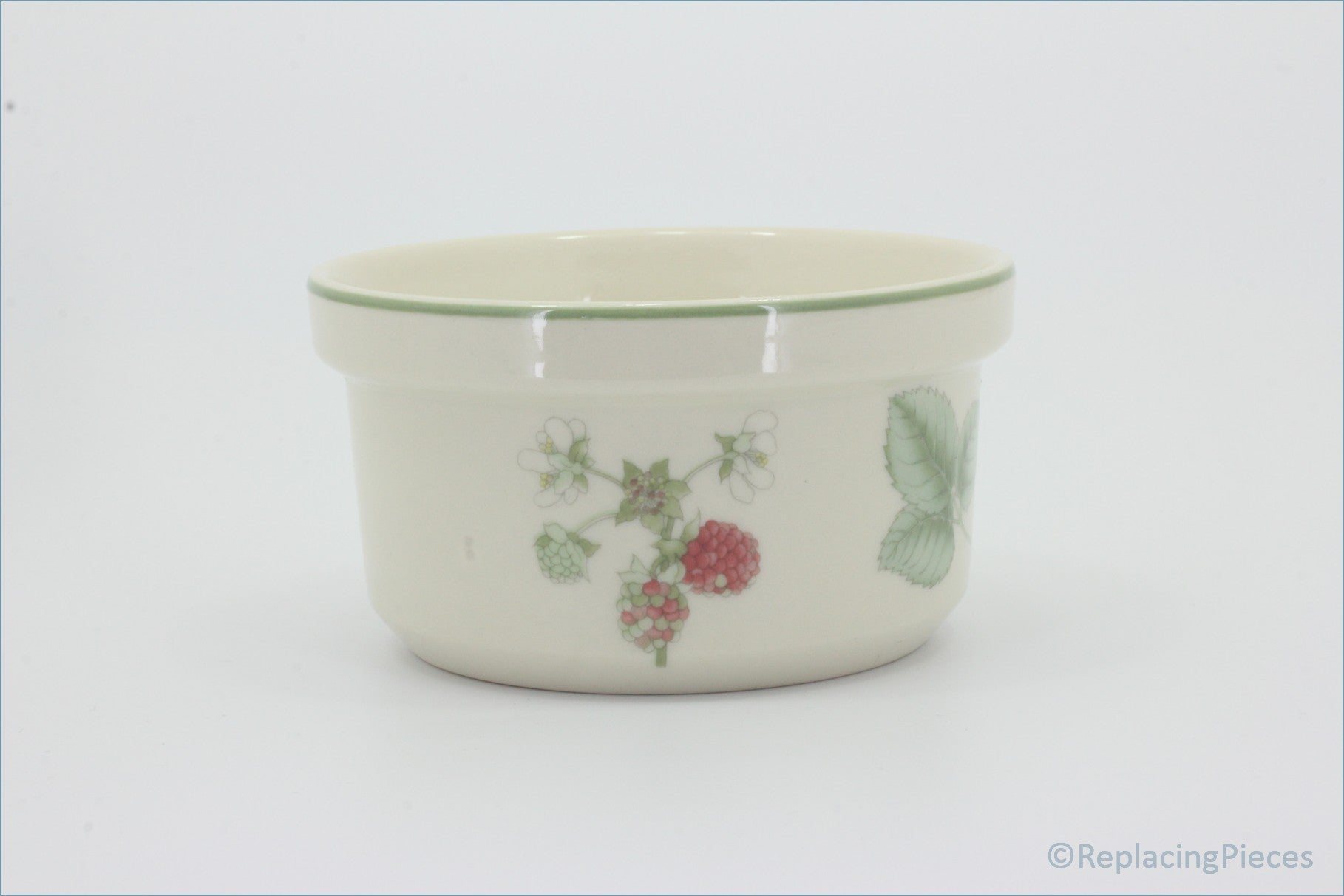 Wedgwood - Raspberry Cane - Sugar Bowl (Sterling Shape)