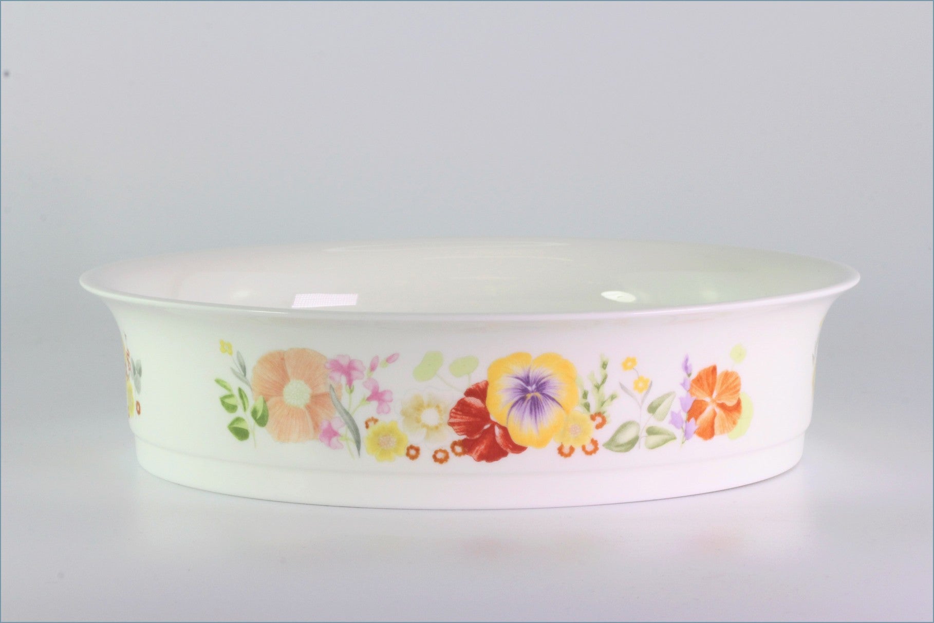 Wedgwood - Summer Bouquet - Open Vegetable Dish – ReplacingPieces