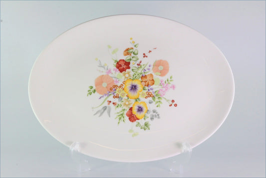 Wedgwood - Summer Bouquet - 14 1/4" Oval Platter