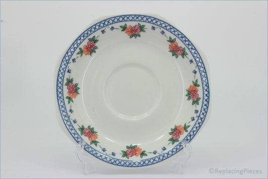 Wedgwood - Trellis Rose - Breakfast Saucer
