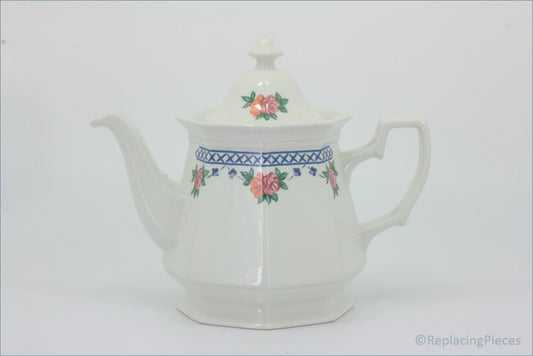 Wedgwood - Trellis Rose - Teapot