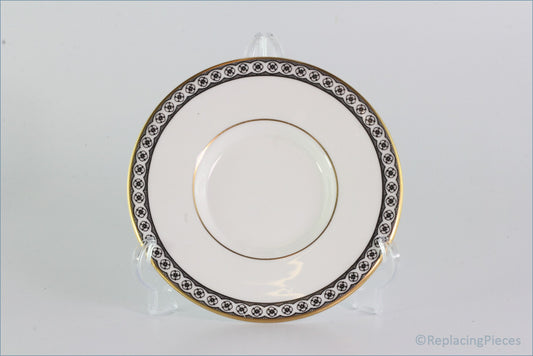 Wedgwood - Ulander (Black) - Coffee Saucer