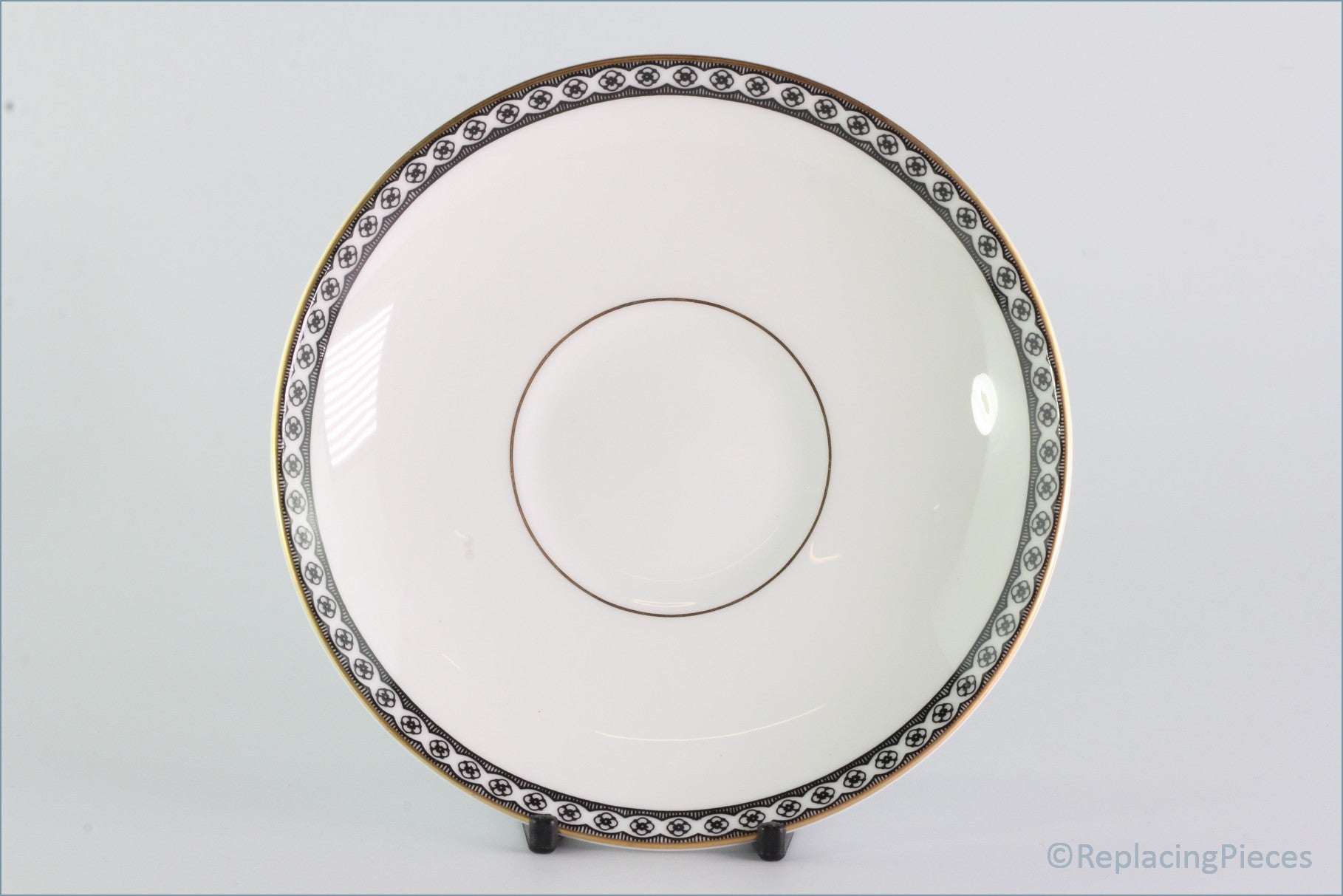 Wedgwood - Ulander (Black) - Tea Saucer