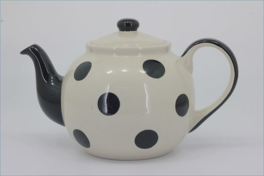 RPW270 - Whittards - Teapot - Red & White Stripes