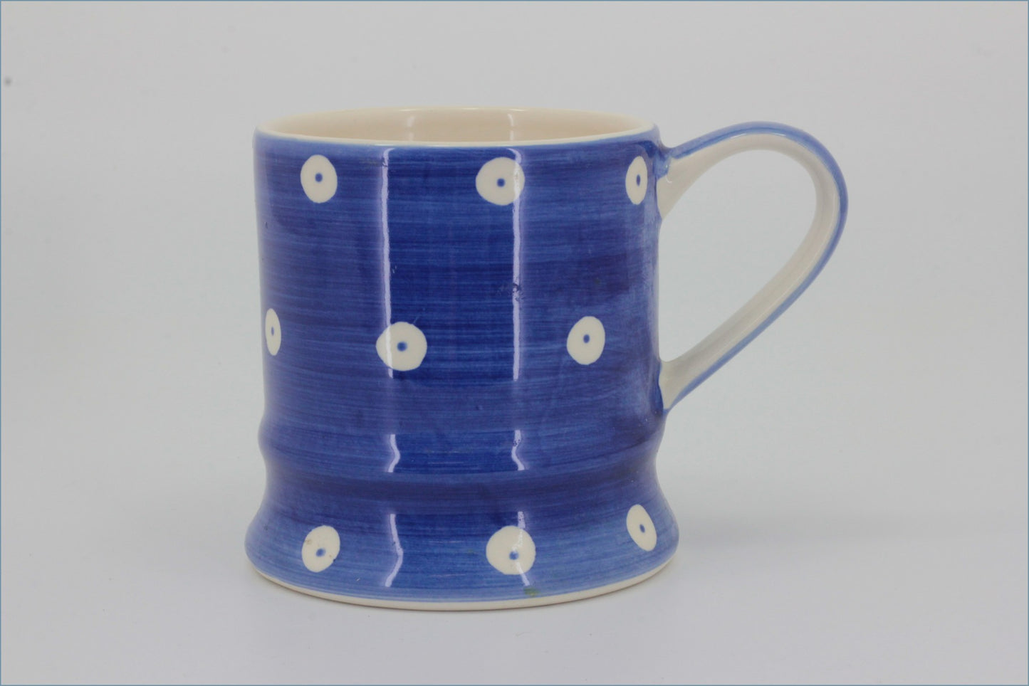 RPW286 - Whittards - Mug (Tea Clipper - Blue With White Spot) 