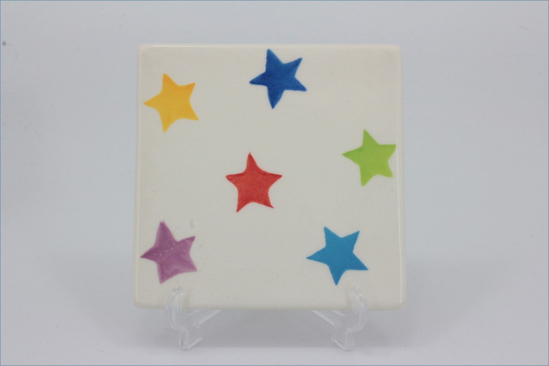 RPW289 - Whittards - Coaster (Multi Coloured Stars)