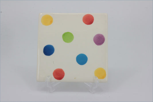 RPW291 - Whittards - Coaster (Multi Coloured Spots)
