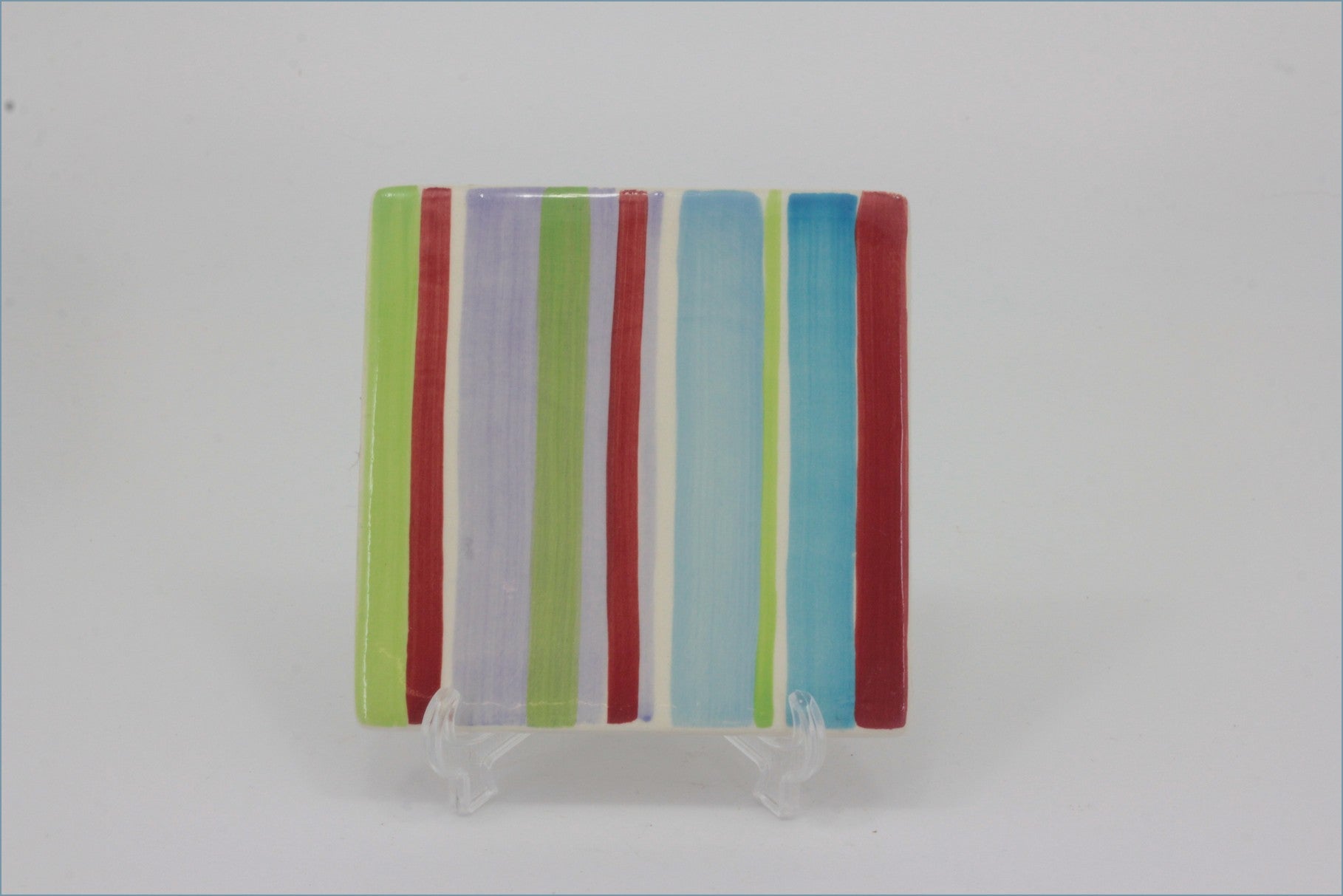 RPW305 - Whittards - Coaster (Multi Coloured Stripes)