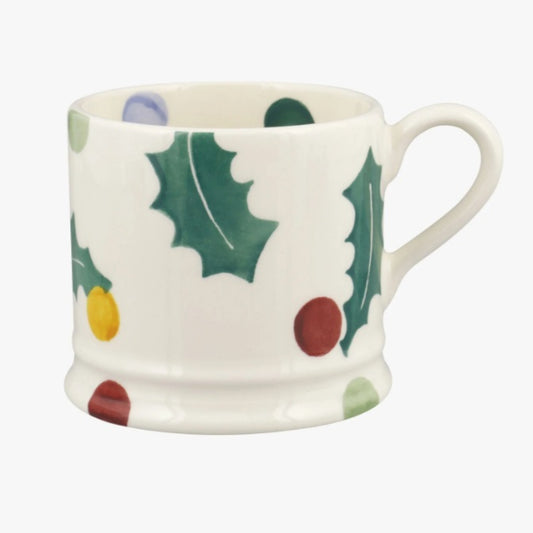 Emma Bridgewater - Polka Holly - Small Mug