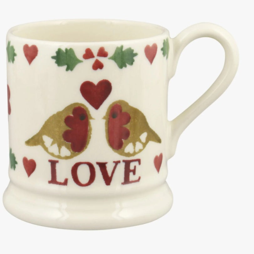 Emma Bridgewater - Christmas Joy - 1/2 Pint Mug 'Love'