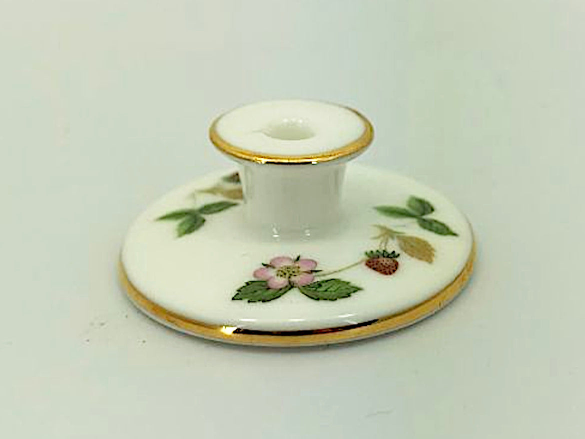 Wedgwood - Wild Strawberry - Miniature Candlestick