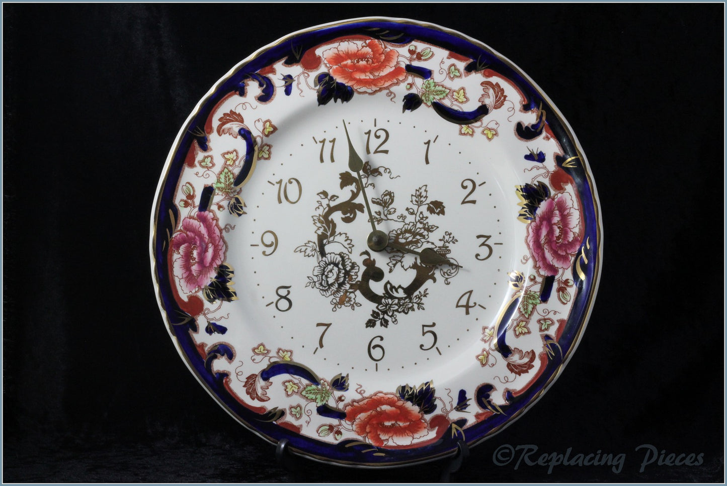 Masons - Mandalay Blue - Clock Plate