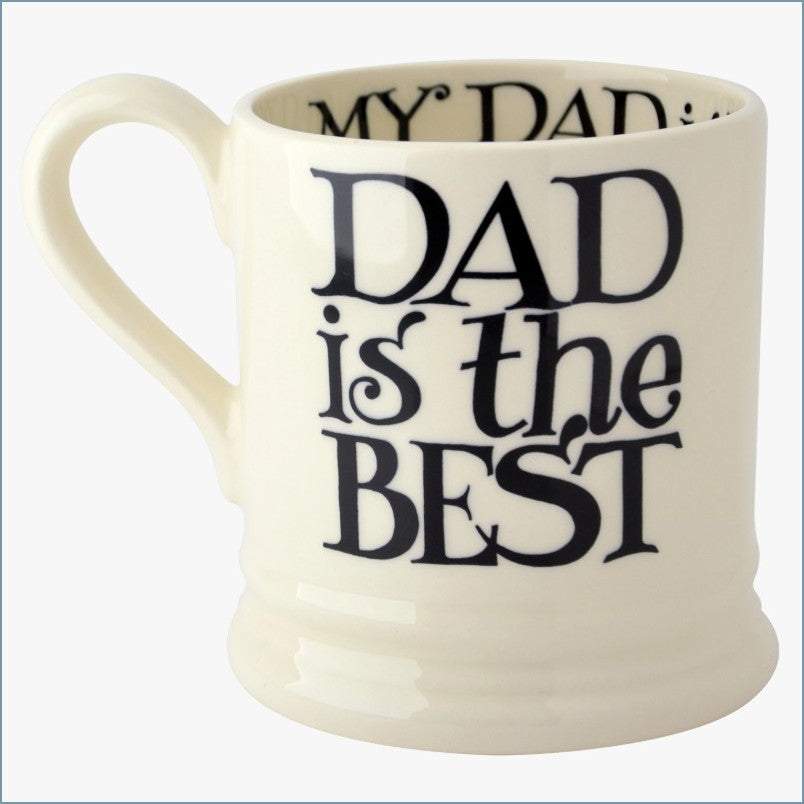 Emma Bridgewater - Black Toast - Fathers Day 1/2 Pint Mug