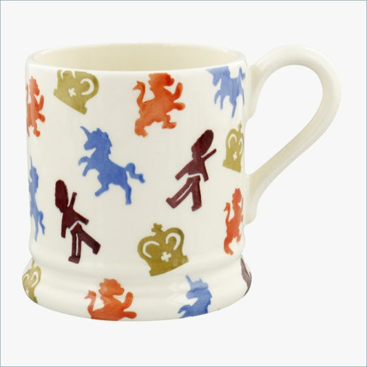 Emma Bridgewater - British Lions & Unicorns - 1/2 Pint Mug