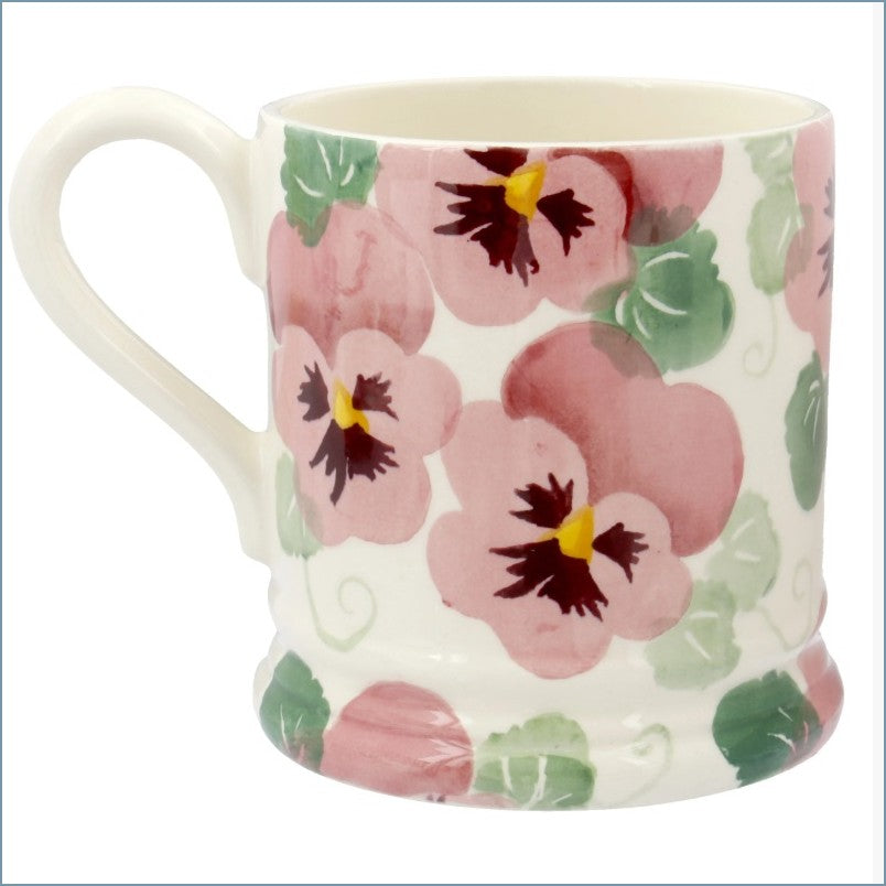 Emma Bridgewater - Pink Pansy - Mum 1/2 Pint Mug