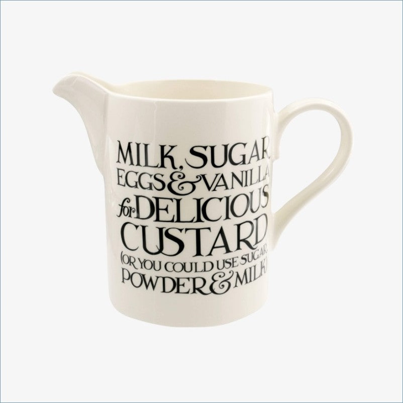 Emma Bridgewater - Black Toast - Large Straight Sided Jug