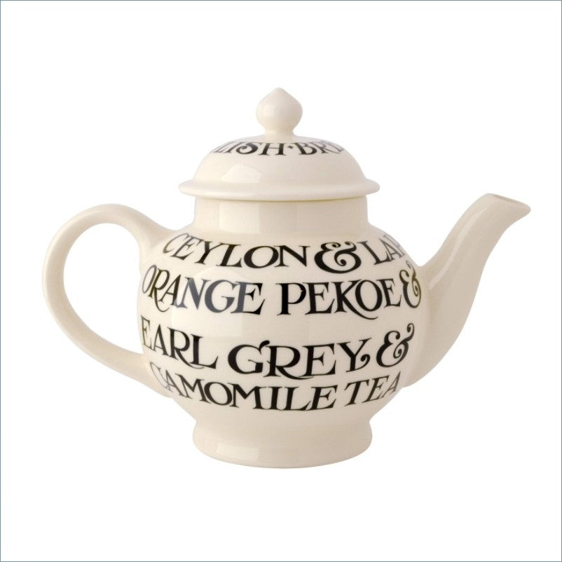 Emma Bridgewater - Black Toast - 4 Mug Teapot