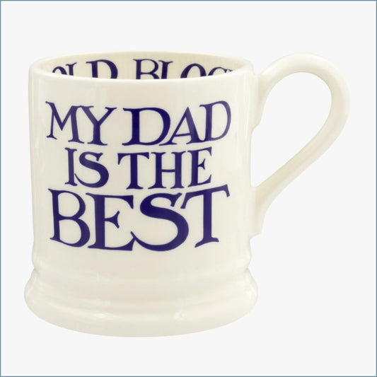 Emma Bridgewater - Blue Toast & Marmalade - Like Father Like Son 1/2 Pint Mug