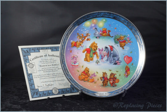 Bradford Exchange - Hundred Acre Happiness - Hundred Acre Holidays