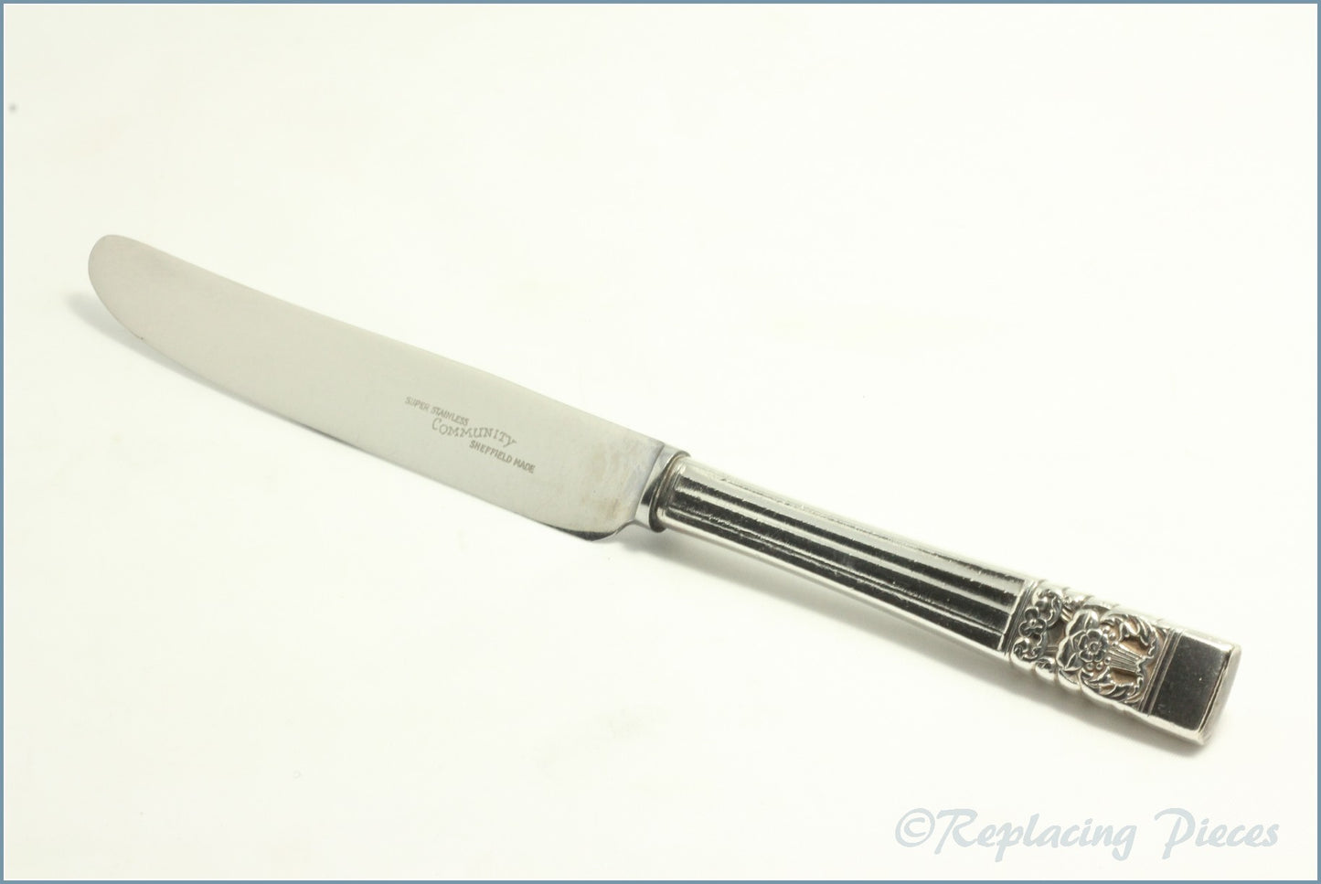 Oneida - Hampton Court (Community Plate) - Dessert Knife (smooth blade)