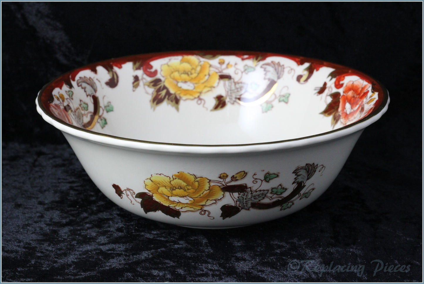 Masons - Brown Velvet - Salad Bowl