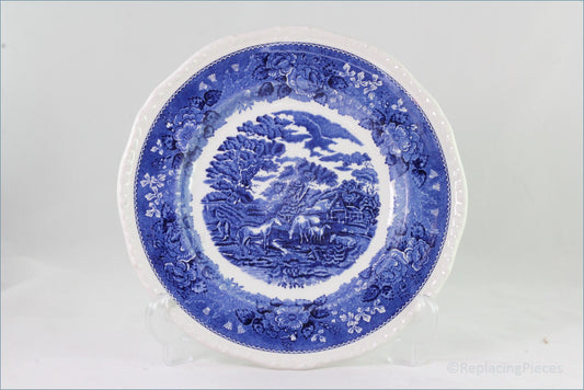 Adams - English Scenic Blue - Dinner Plate