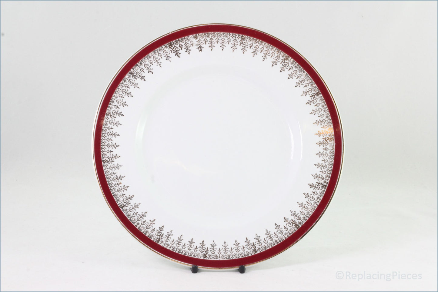 Alfred Meakin - Royalty (Red) - 9" Luncheon Plate