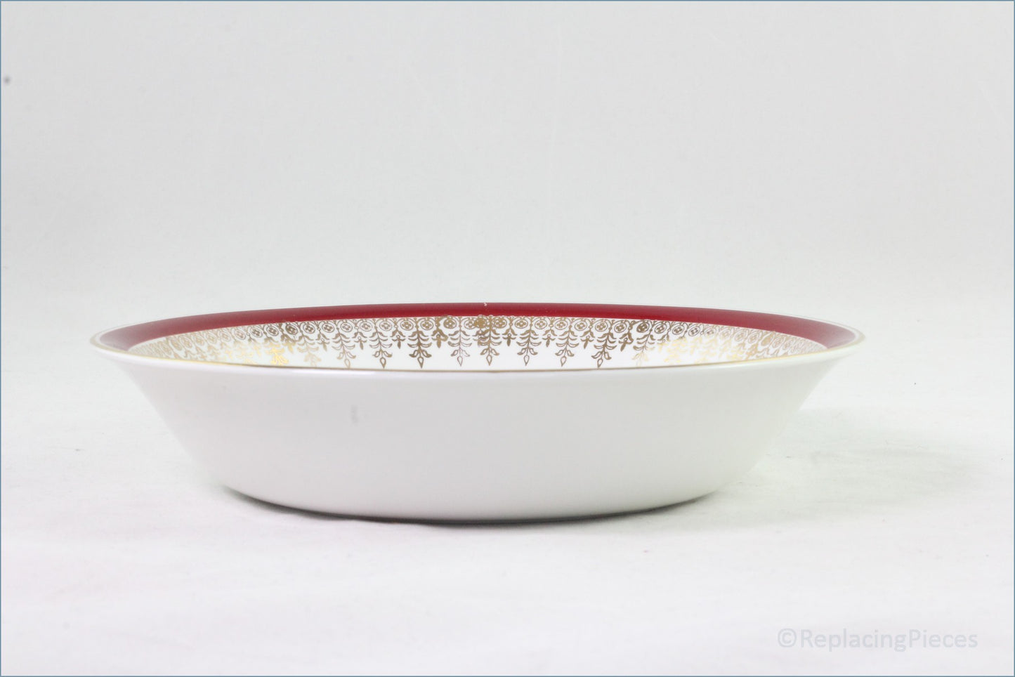 Alfred Meakin - Royalty (Red) - 7 1/4" Soup Bowl