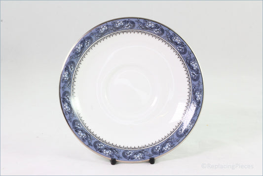 Aynsley - Blue Mist - Soup Cup Saucer