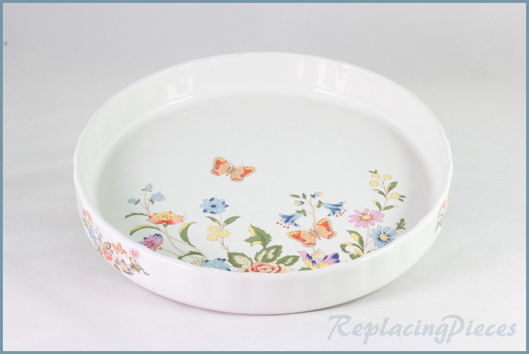 Aynsley - Cottage Garden - 10" Flan Dish