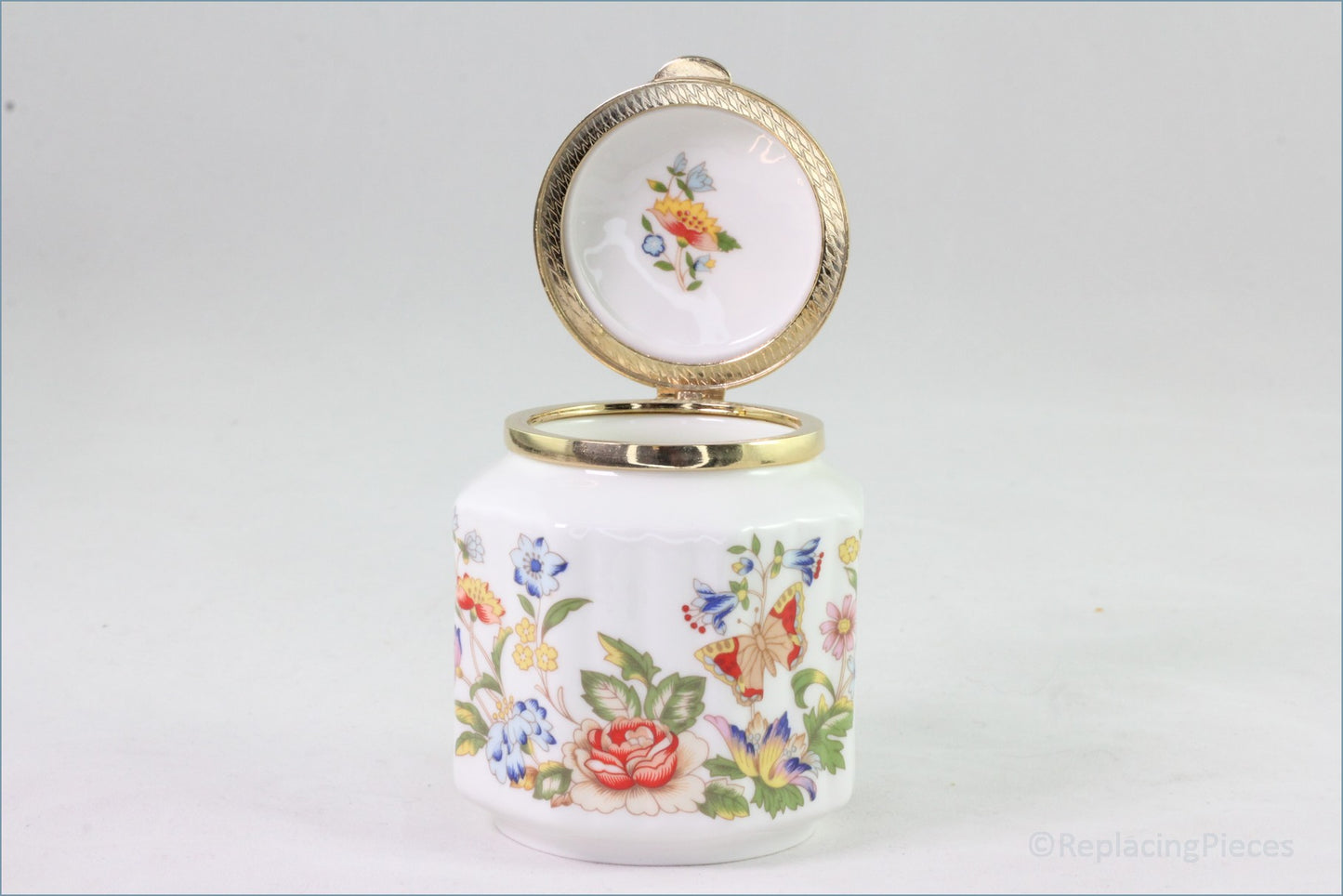 Aynsley - Cottage Garden - Lidded Jar