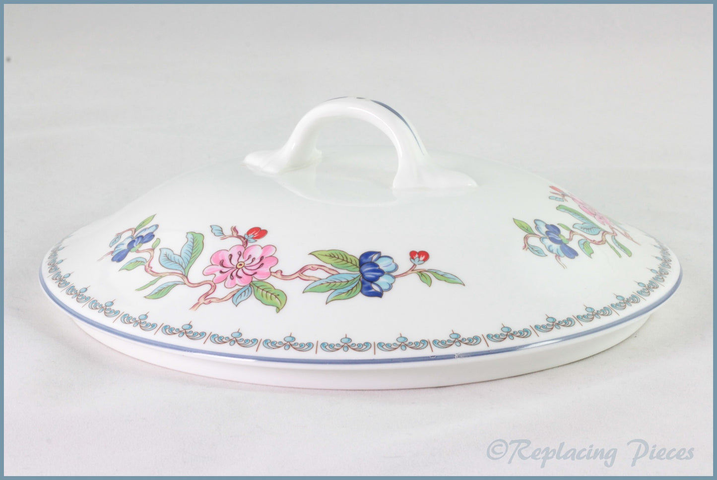 Aynsley - Pembroke Blue - Lidded Vegetable Dish LID ONLY