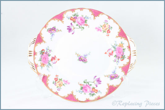 Aynsley - Tudor Pink - Bread & Butter Serving Plate