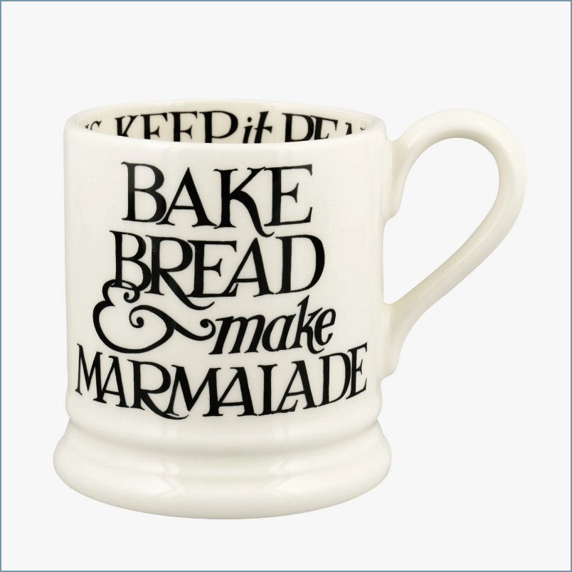 Emma Bridgewater - Black Toast 'Bake Bread' - 1/2 Pint Mug