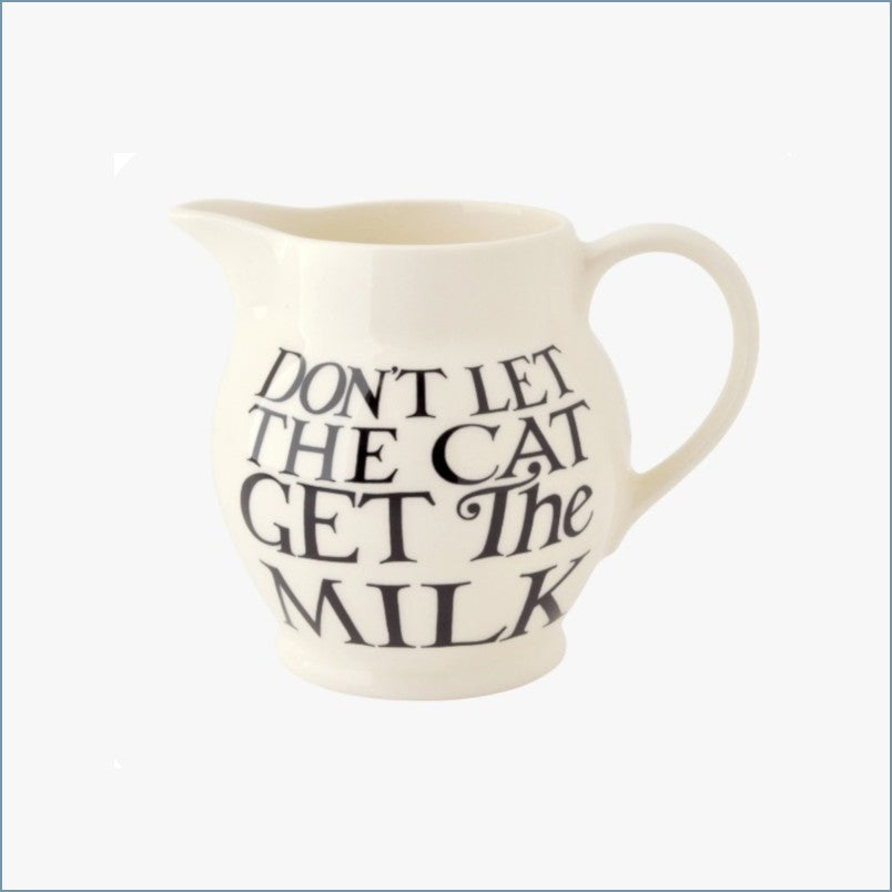 Emma Bridgewater - Black Toast - 1/2 Pint Milk Jug