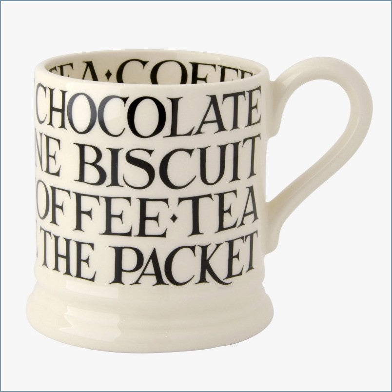 Emma Bridgewater - Black Toast - 1/2 Pint Mug