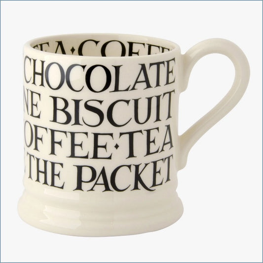 Emma Bridgewater - Black Toast - 1/2 Pint Mug