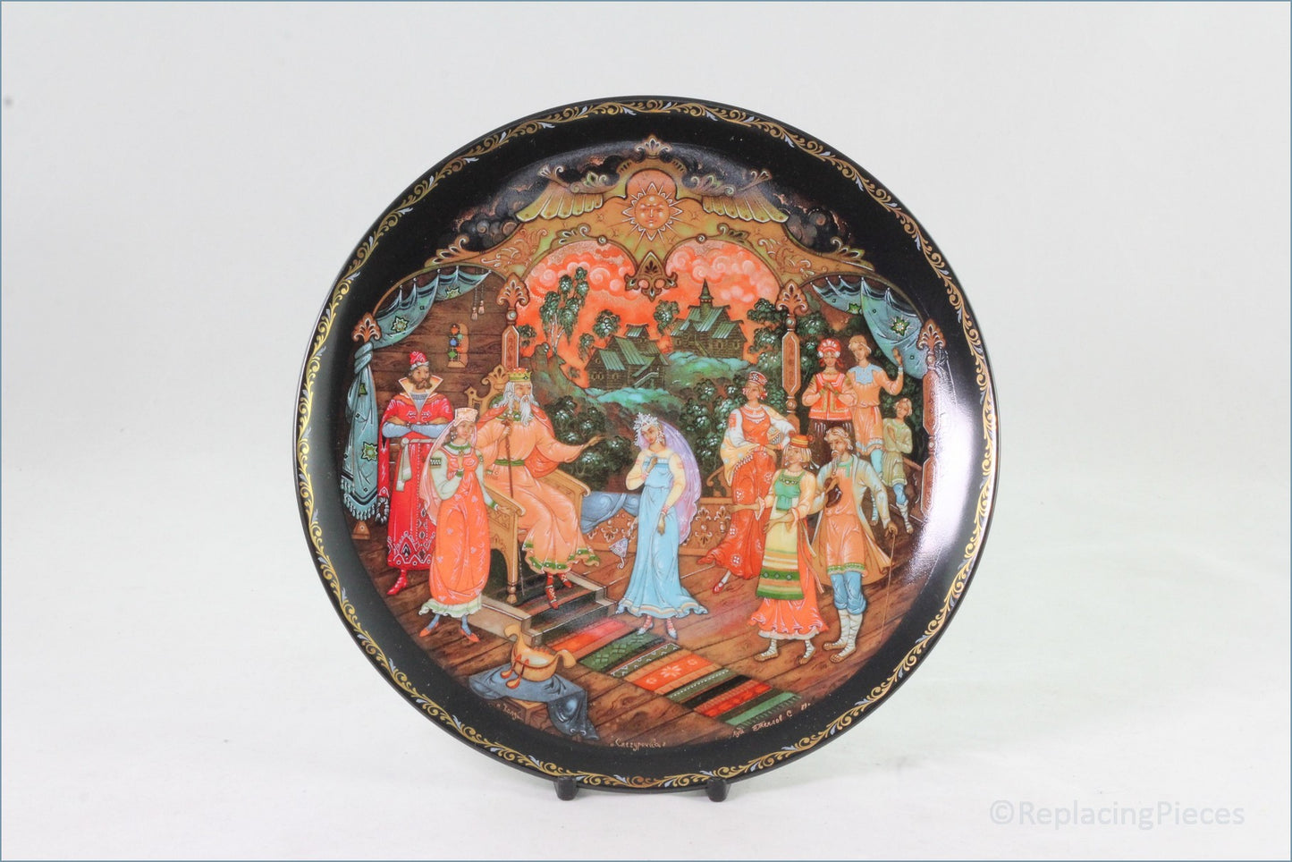 Bradford Exchange (Kholui Art Studios) - The Legend Of The Snow Maiden - The Judgement Of Tzar Berendey (no.3)