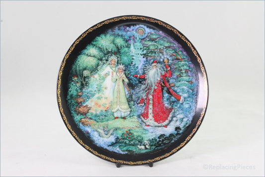 Bradford Exchange (Kholui Art Studios) - The Legend Of The Snow Maiden - The Snow Maiden With Spring And Winter (no.8)