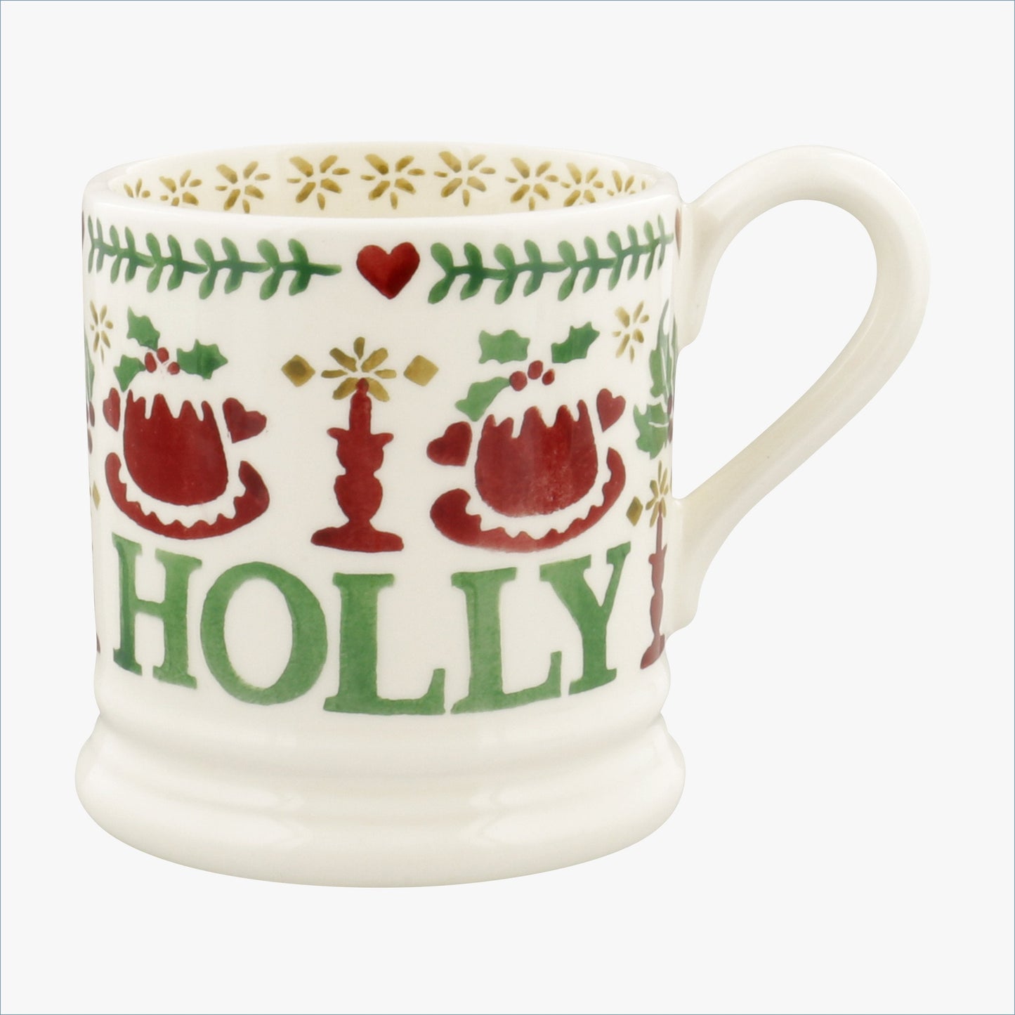 Emma Bridgewater - Christmas Joy - 1/2 Pint Mug (Holly)