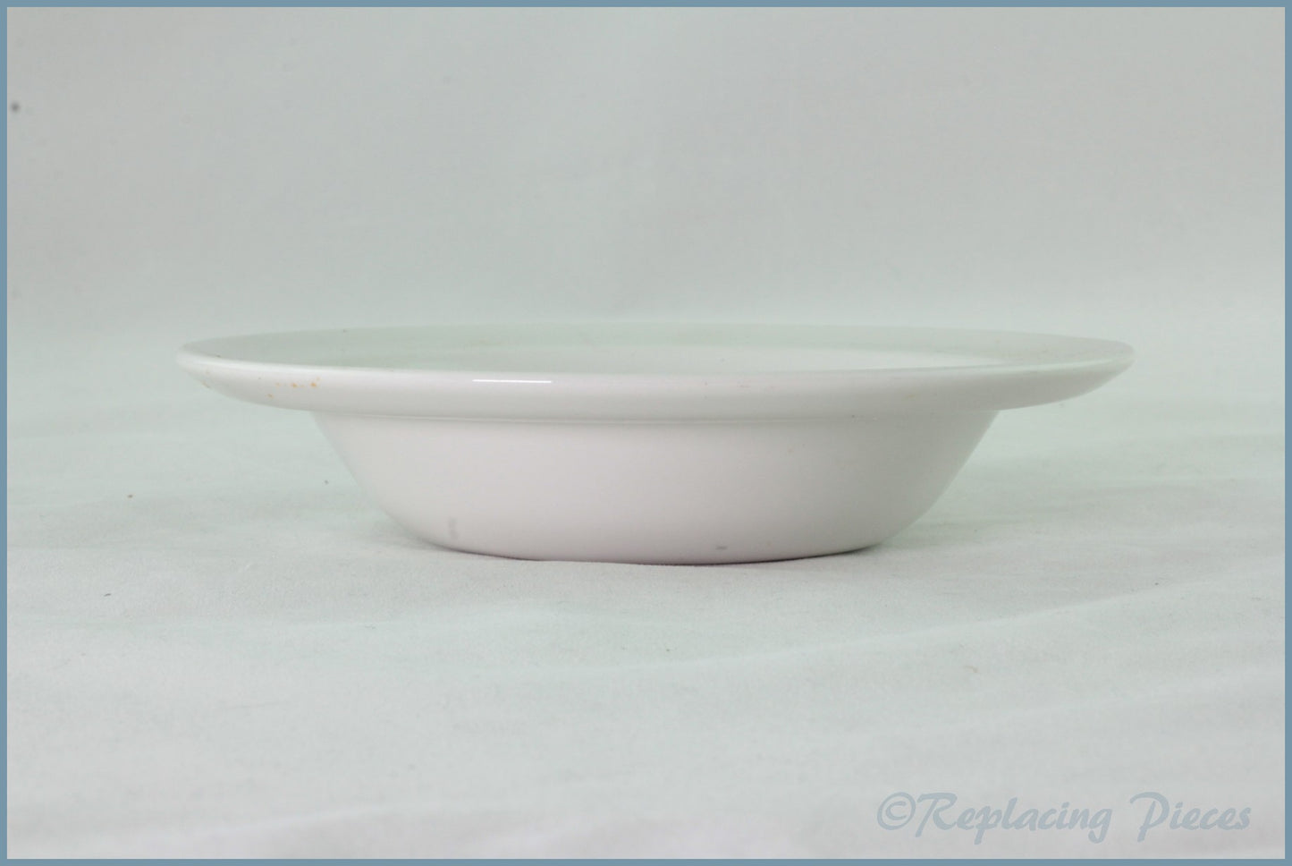 Churchill - Plain White - 6 1/4" Rimmed Fruit Saucer